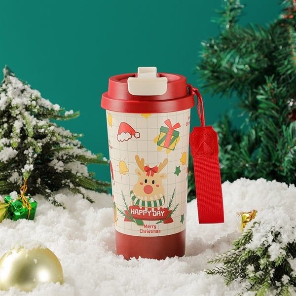  Cốc giữ nhiệt Giáng Sinh 500ml 