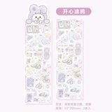  Sticker bìa thú cosplay lấp lánh 