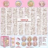  Set tô màu Telado (bút màu+gọt bút+huy hiệu) 