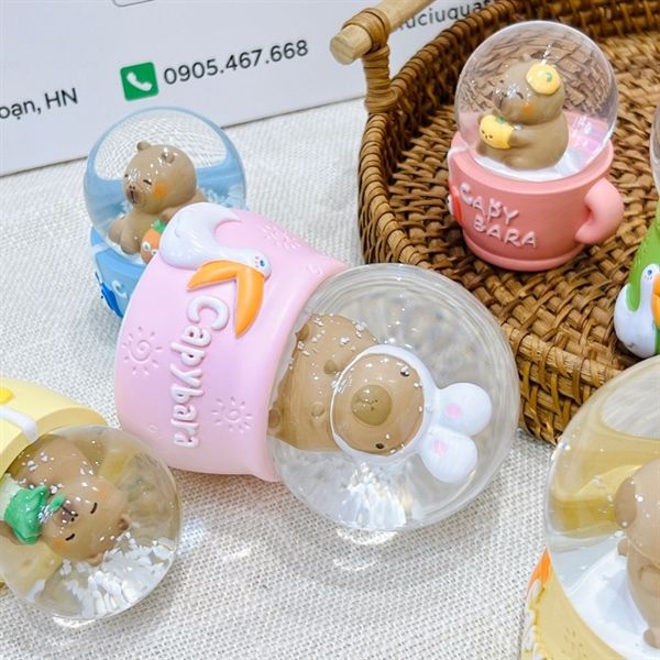  Quả cầu đèn Capybara 10cm 