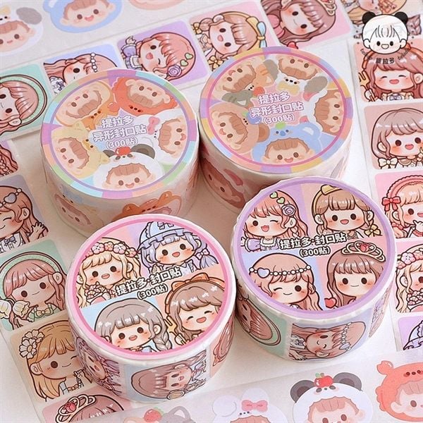  Washi tape bé Telado chibi 