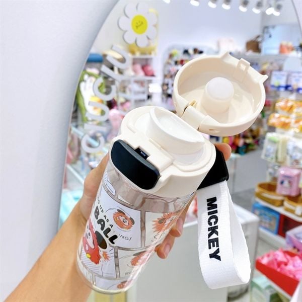  Bình nước Mickey Fur Ball 530ml 