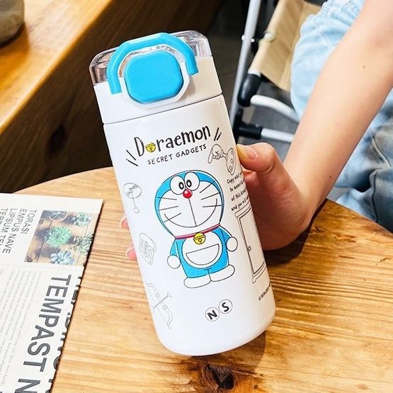  Bình giữ nhiệt Doraemon ống hút 560ml 
