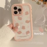  Ốp mèo nơ viền Pink Bow Cat 