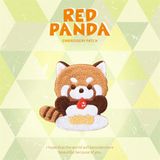  Sticker vải ủi chồn đỏ 