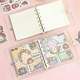  Set box sổ + sticker Telado Secret Garden 