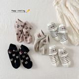  Tất Kid mặt lưới gấu 