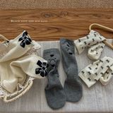  Tất cao cổ 3 đôi nơ Kid (Freesize >4tuổi) 