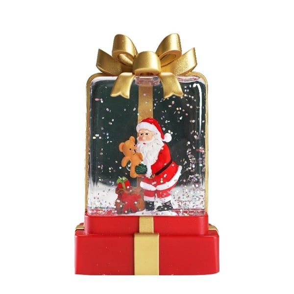  Đèn kim tuyến Giáng Sinh hộp quà 12cm 