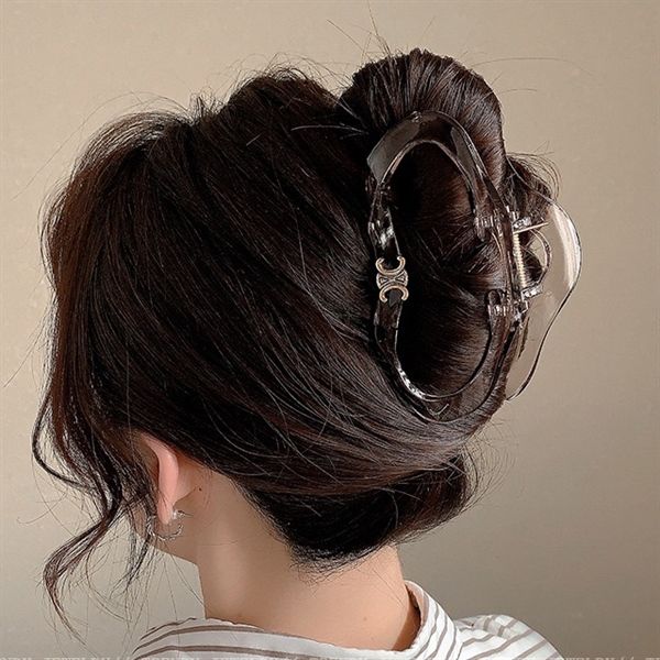  Kẹp càng cua bầu dục lượn sóng có chữ 