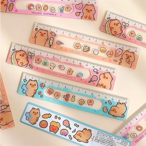  Thước kẻ lắc hình Capybara Telado 