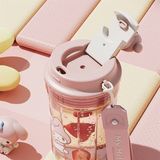  Bình sanrio nhựa trong 520ml 