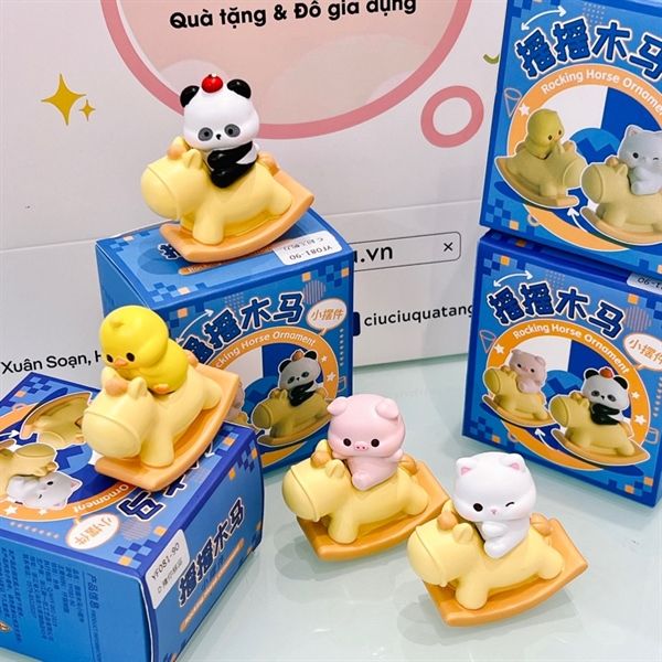  Mô hình thú cưỡi ngựa bập bênh 