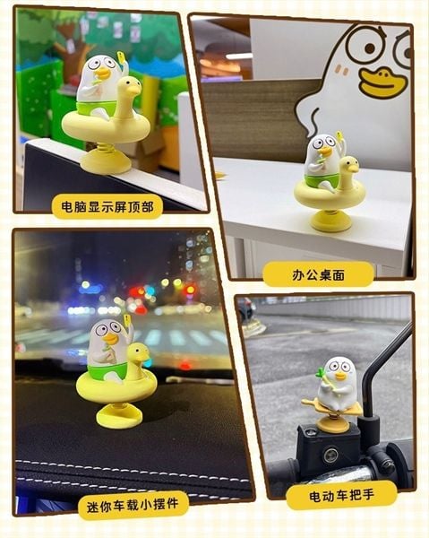  Mô hình Duckyo lò xo 