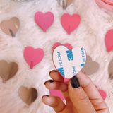  Móc treo trái tim kim loại 