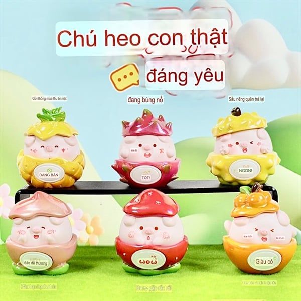  Hộp mù Heo trái cây 