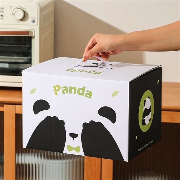  Set bát đĩa panda 2 người 12 chi tiết 