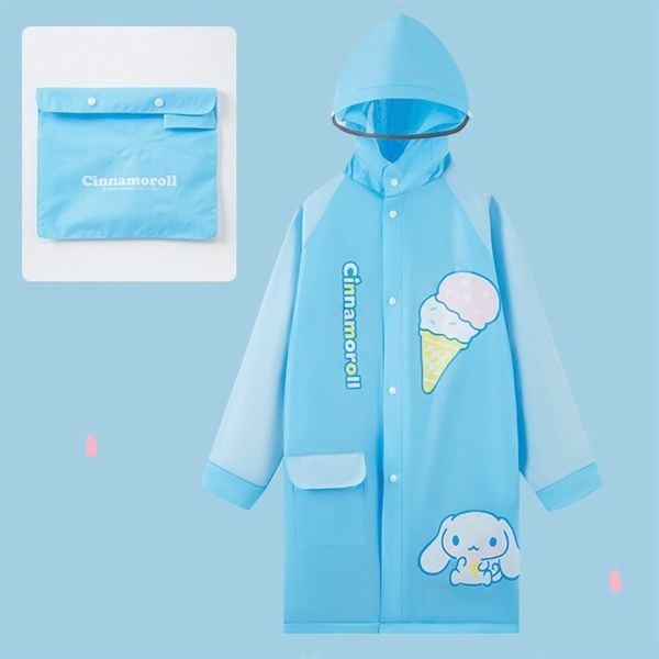  Áo mưa Sanrio + túi đựng 