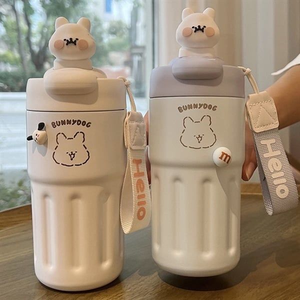  Bình giữ nhiệt Bunny Dog 420ml 