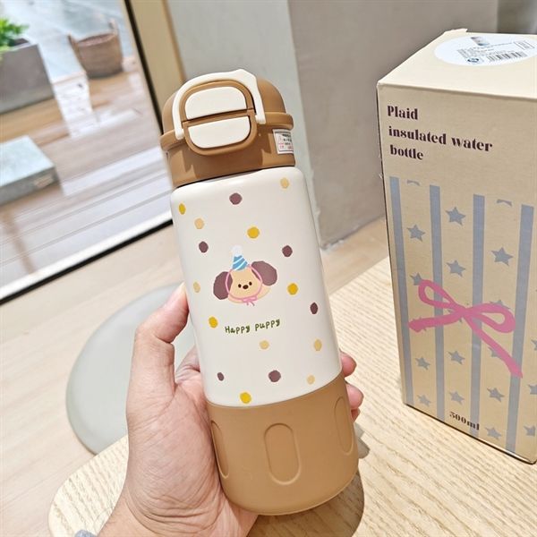  Bình giữ nhiệt hộp sọc nơ 500ml 