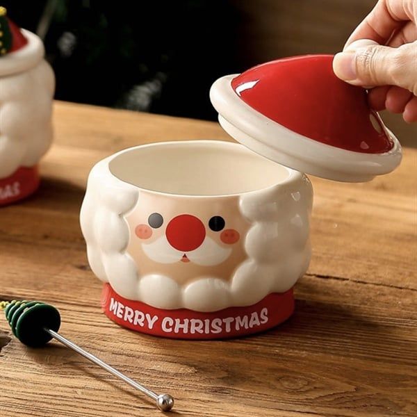  Cốc ông già Noel thìa cây 450ml 
