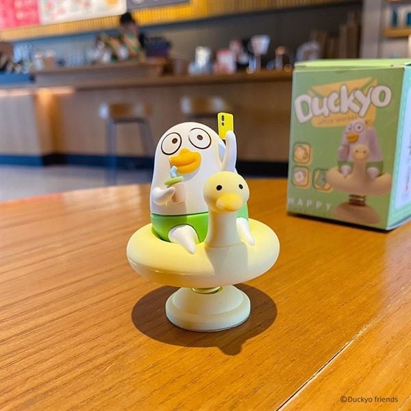  Mô hình Duckyo lò xo 