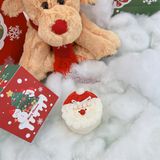  Nến thơm Giáng Sinh ông già Noel 8,5cm 