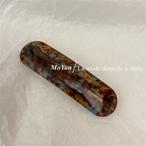  Kẹp bấm FRANCE handmade vân xà cừ 