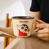 Cốc Shinchan viền màu 340ml 