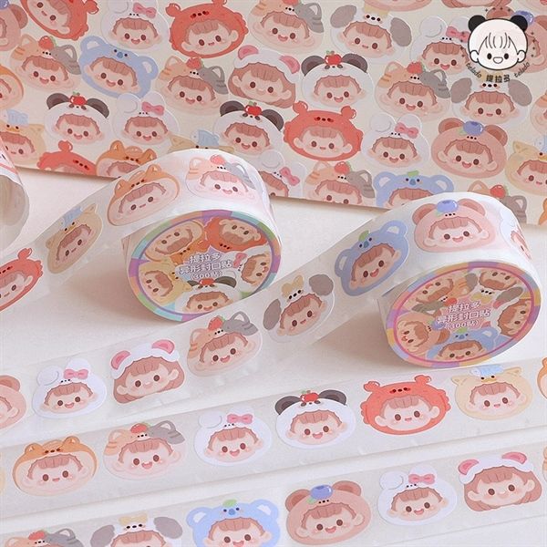  Washi tape bé Telado chibi 