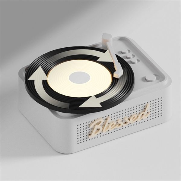  Loa bluetooth đĩa than Blessed 