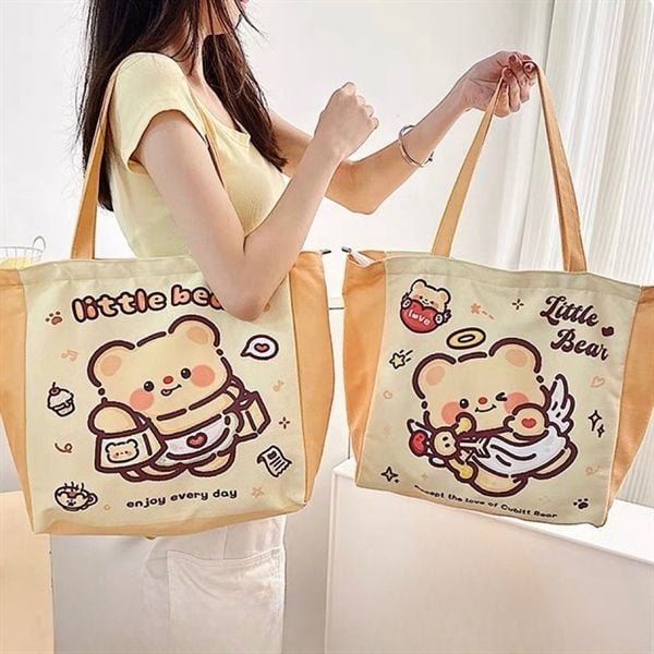  Túi tote Little Bear 30x35cm 