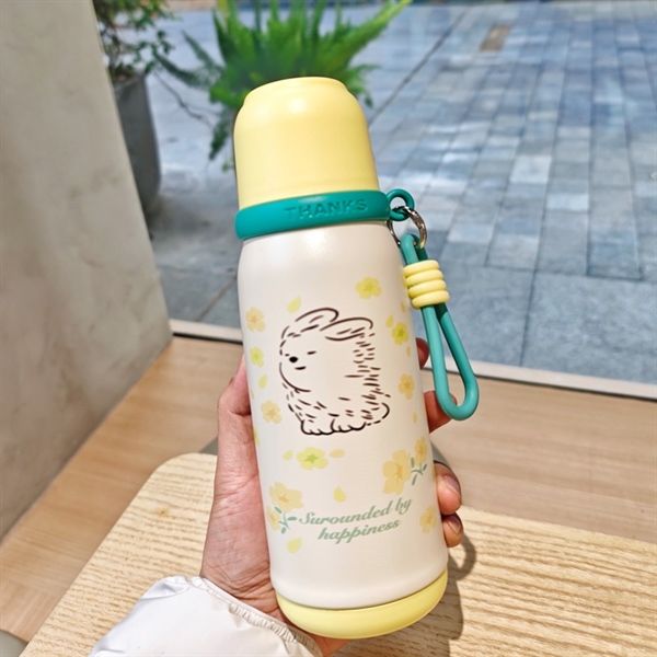  Bình giữ nhiệt cún gió thổi 600ml 