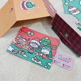  Thiệp gập bao thư Noel 