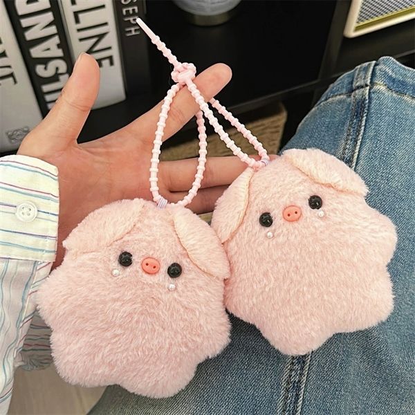  Móc khoá heo bông má ngọc 