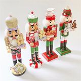  Người gỗ decor Giáng Sinh 35cm 