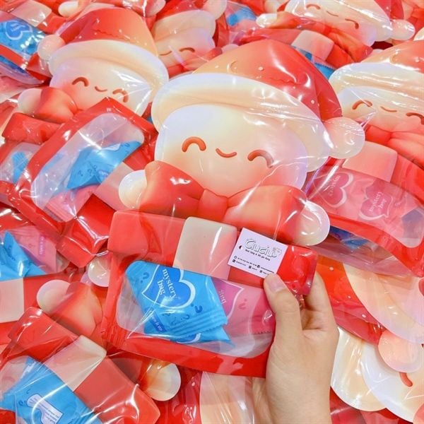  Túi mù Giáng Sinh ông già Noel (Set 5 túi mù) 