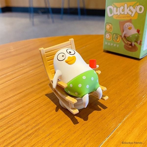  Mô hình Duckyo lò xo 