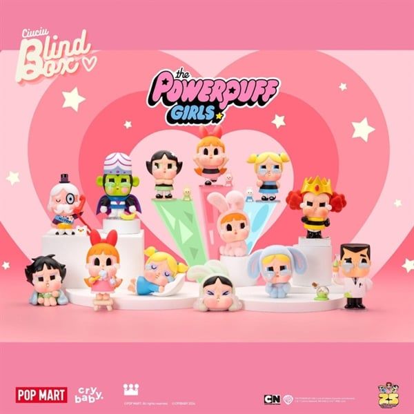  Blind box Crybaby Powerpuff Girls 