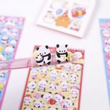  Sticker panda nổi 