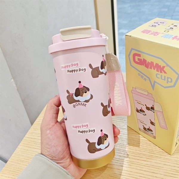  Cốc giữ nhiệt Coffee 500ml - Happy dog 
