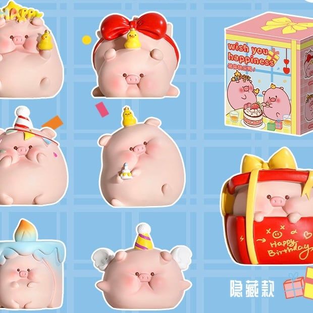  Blind box heo béo má hồng 