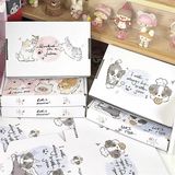  Hộp quà gập Pet nền màu tím 20x13cm 