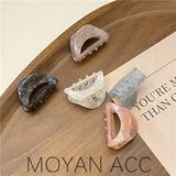  Kẹp càng cua bán nguyệt mini ánh xà cừ 