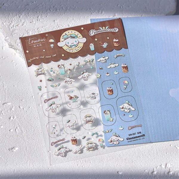  Sticker dán móng Tomoni Sanrio 