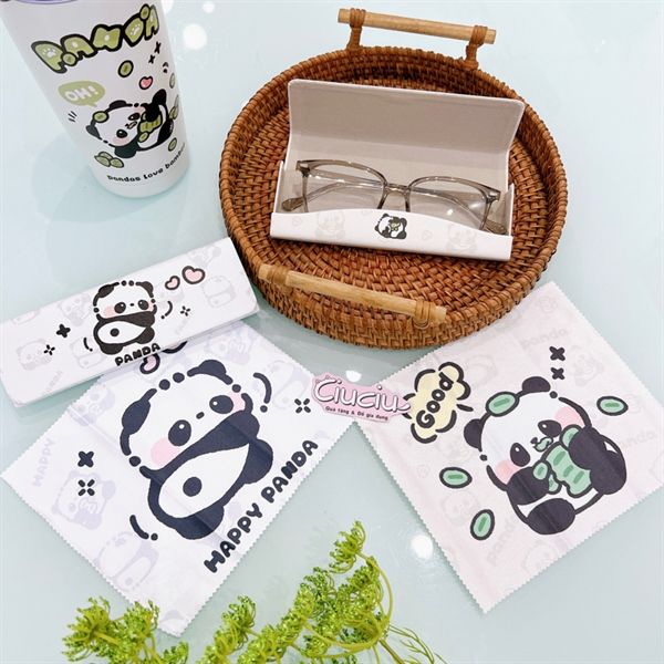 Hộp kính+lau kính panda 