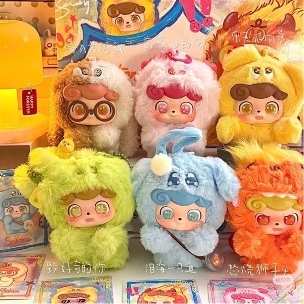  Blind box QKid Emotional Hairy Monsters 