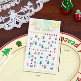  Sticker nail móng Giáng Sinh 