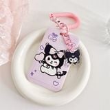  Đeo thẻ dây lò xo Kuromi 