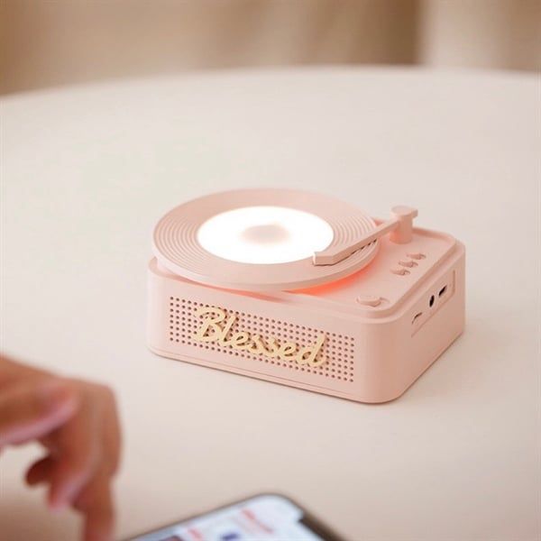  Loa bluetooth đĩa than Blessed 